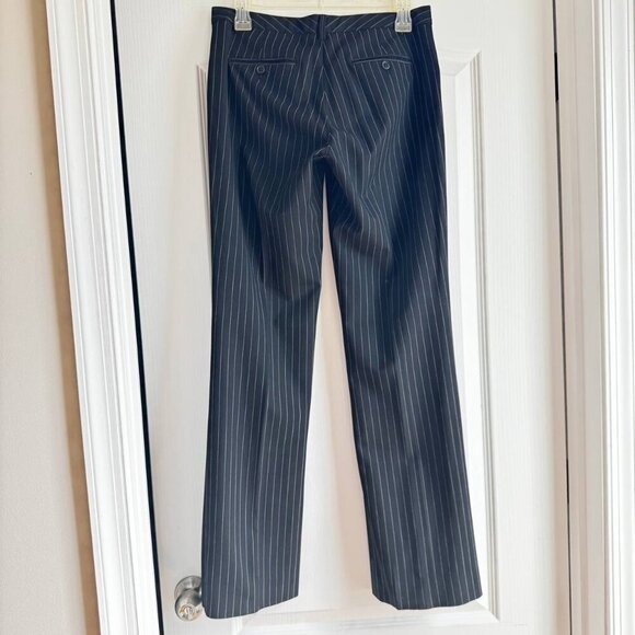The Limited Classic Straight Leg Stretchy Pin-Stripe Pants - Size 2. - Picture 4 of 7